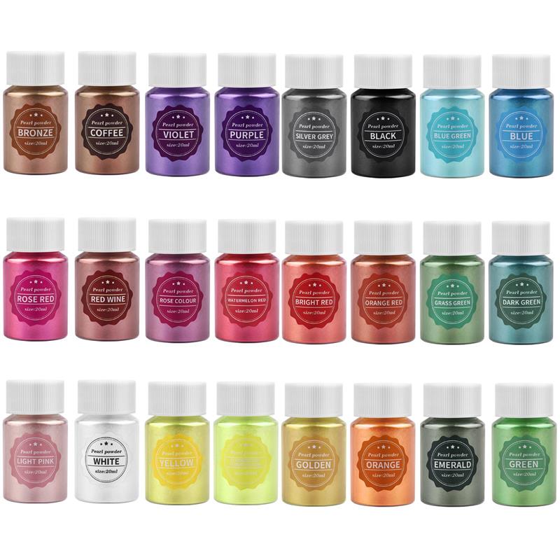 Oxide Pigment Soap - 10g/garrafa perolado natural mica mineral em