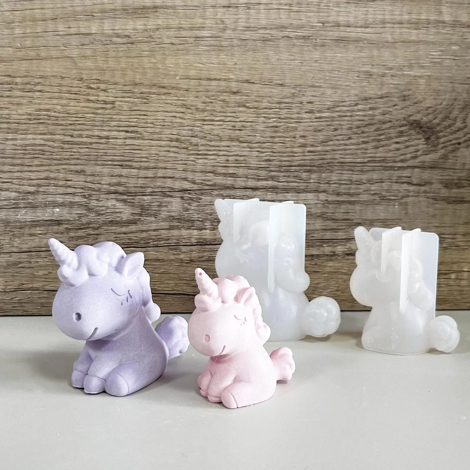 Soap Making Formula - 3d geométrico silicone unicórnio gato veado