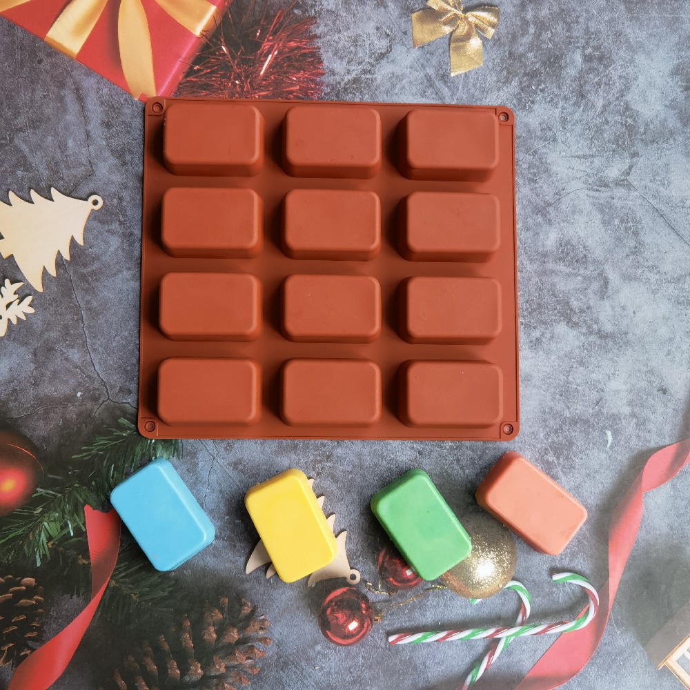 Soap Making For Beginners - Molde quadrado do sabão do silicone