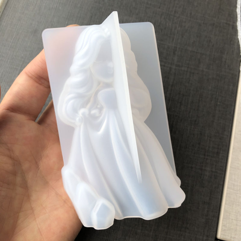 3d bonito princesa silicone ve - Soap Making Formula avaliação e preço