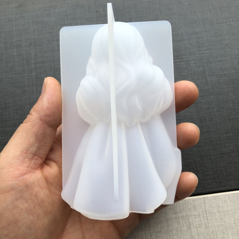 3d bonito princesa silicone ve - Soap Making Formula avaliação e preço