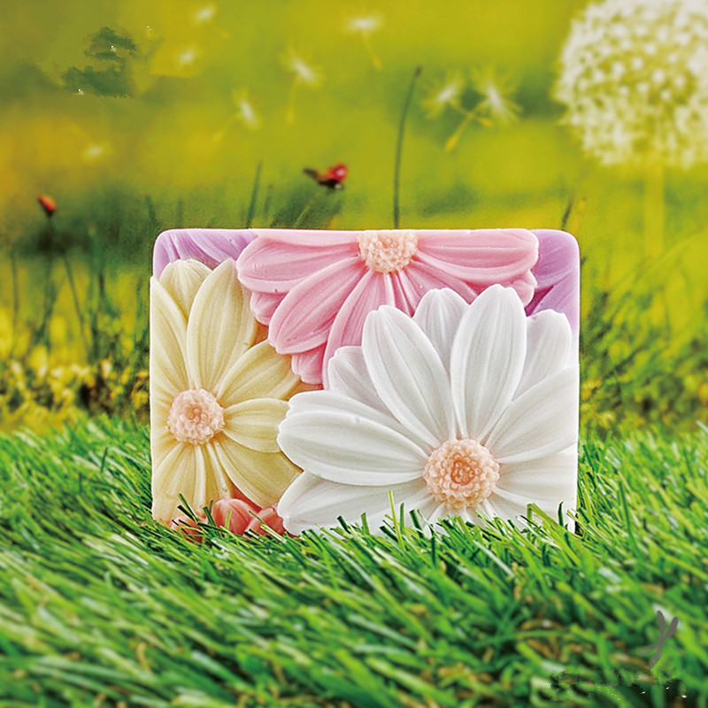 Mais novo!! 3d elegante girass - Soap Making Things avaliação e preço