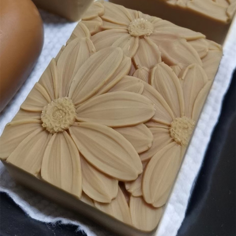 Mais novo!! 3d elegante girass - Soap Making Things avaliação e preço