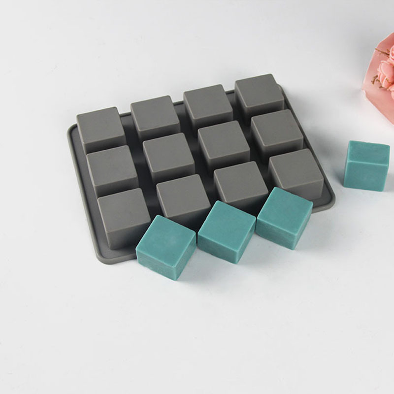 Silicone Square Soap Moldes pa - Soap Making Things avaliação e preço