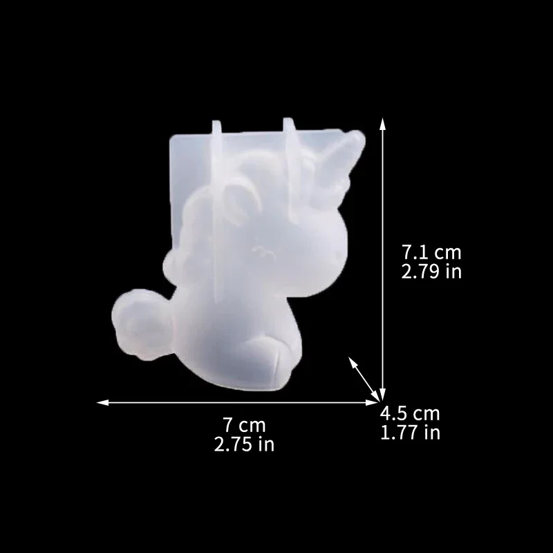 3d geométrico silicone unicórn - Soap Making Formula avaliação e preço