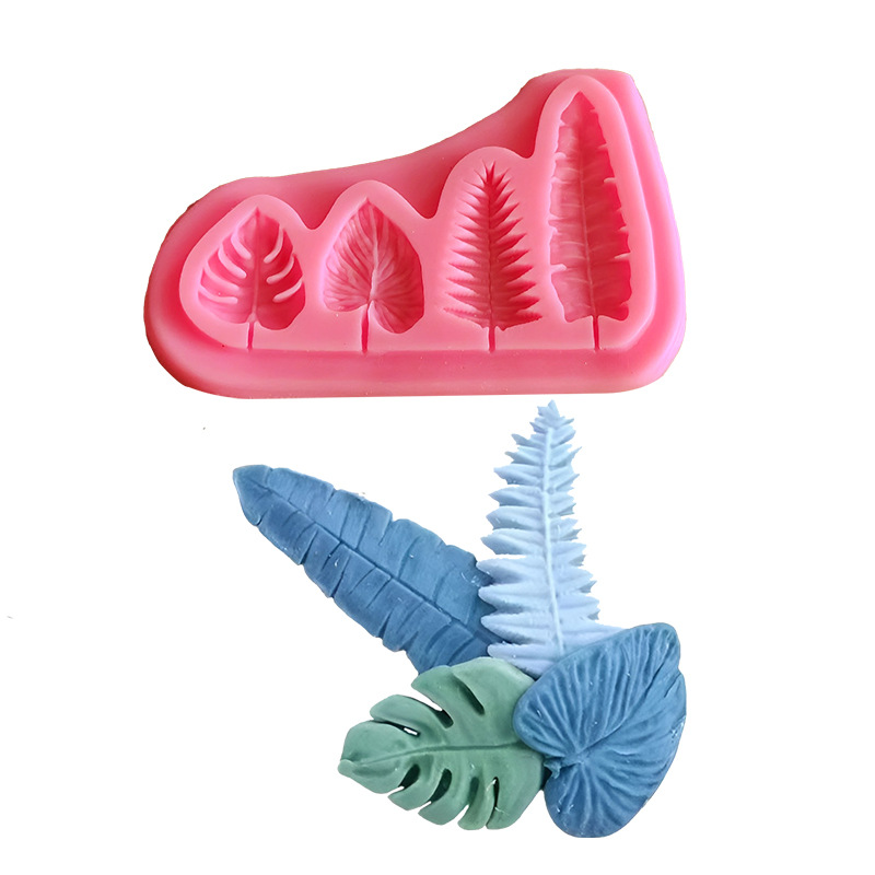 Folhas de palmeira e folha de  - Soap Making Molds avaliação e preço