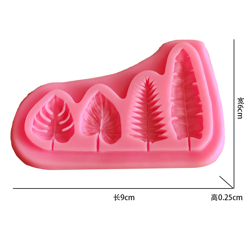 Folhas de palmeira e folha de  - Soap Making Molds avaliação e preço