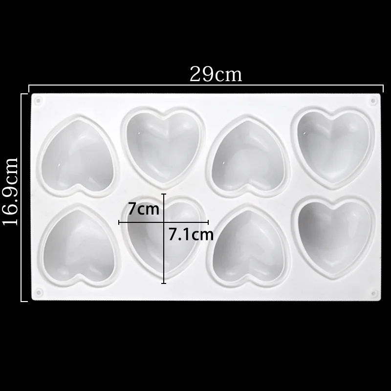 Amor coração silicone sabão mo - Soap Making Formula avaliação e preço
