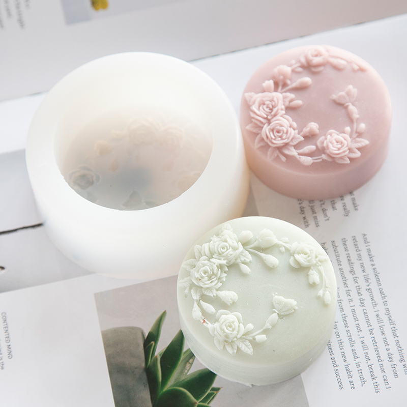 Forma redonda rosa flor artesa - Soap Making Things avaliação e preço