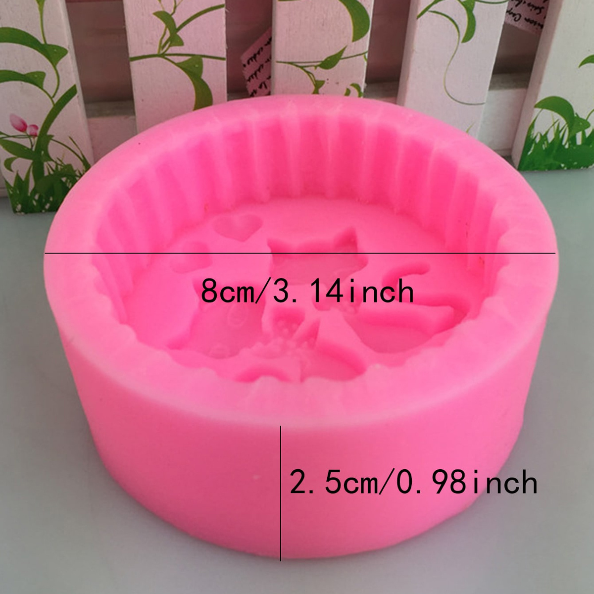 Molde de Silicone de Gato de 1 - Soap Making Things avaliação e preço
