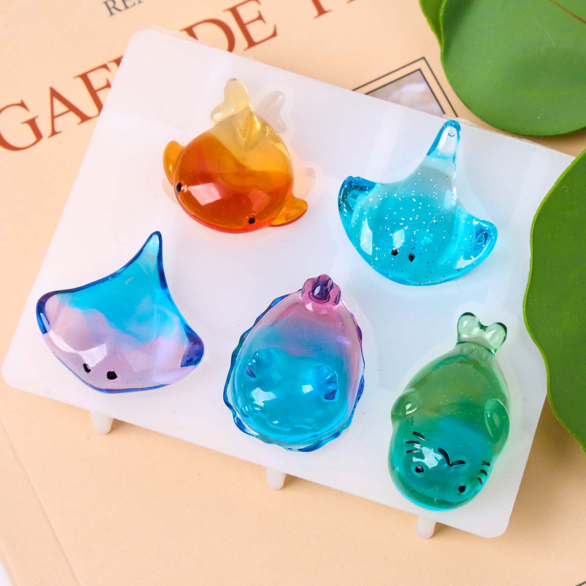 Molde de Silicone 3D de Raia M - Soap Making Formula avaliação e preço