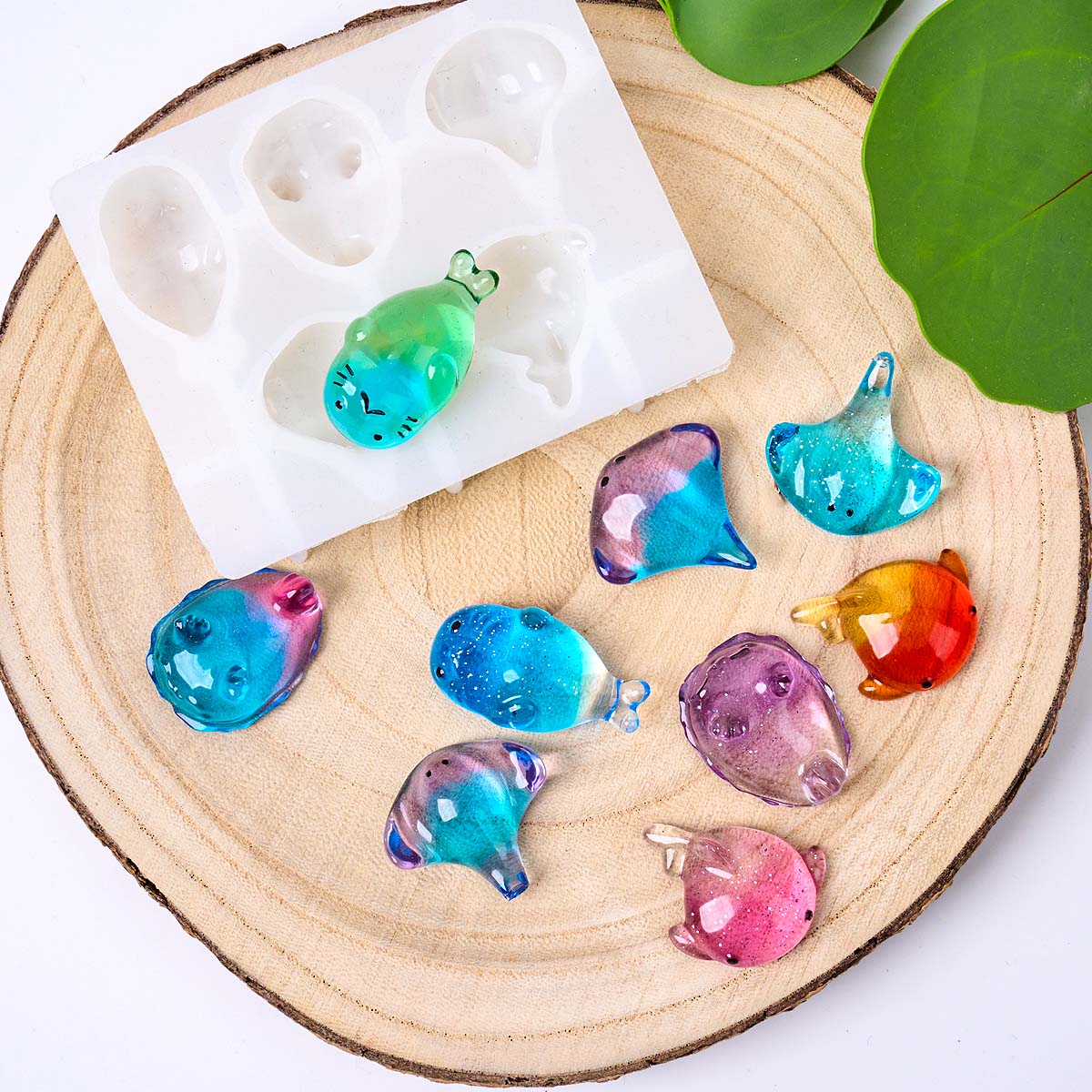 Molde de Silicone 3D de Raia M - Soap Making Formula avaliação e preço