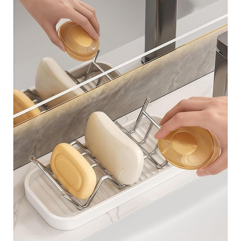 Suporte de sabonete de aço ino - Soap Making Box avaliação e preço