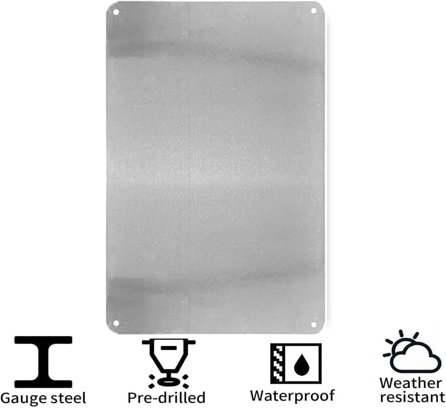 Placa de Ferro Decorativa Vint - Oxide Pigment Soap avaliação e preço